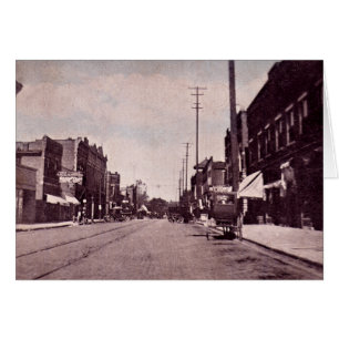 Rue principale de Fairmount Indiana