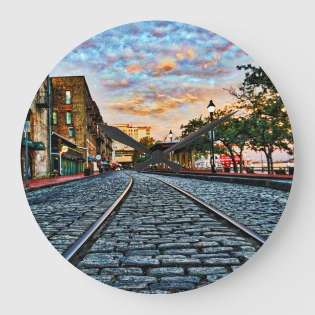Rue River, horloge Savannah (Recto)