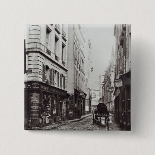 Rue Saint-Severin 2 Inch Square Button