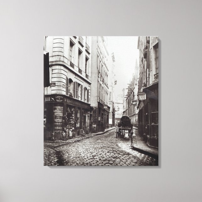 Rue Saint-Severin Canvas Print (Front)