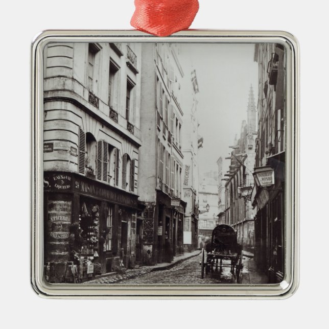 Rue Saint-Severin Metal Ornament (Front)