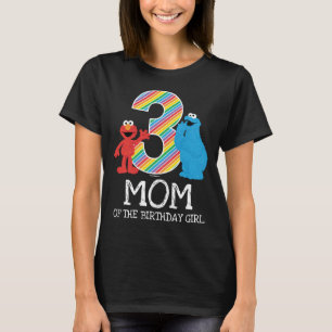Rue Sésame Arc-en-ciel 3e Anniversaire   T-Shirt M