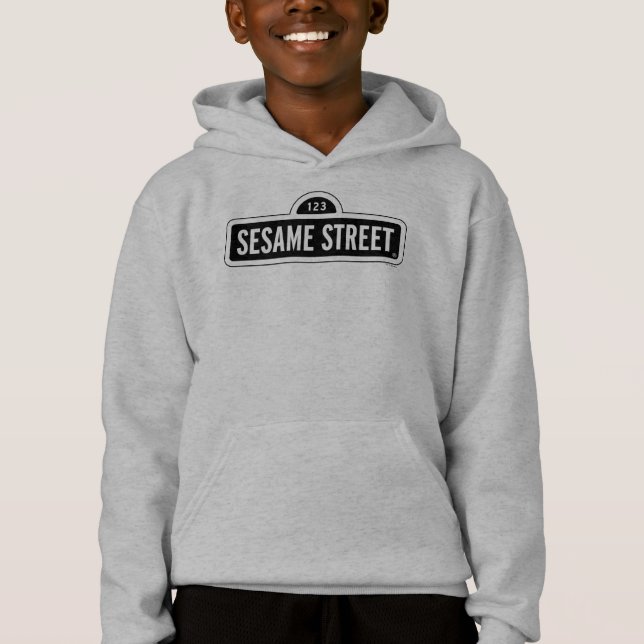 Rue Sésame | Logo B&W (Devant)