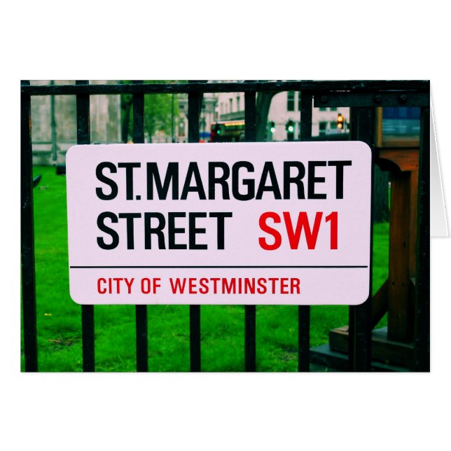 Rue St. Margaret - Westminster (Devant horizontal)