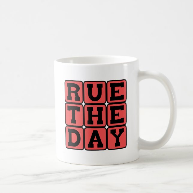 Rue The Day, Foreboding Foreshadowing Coffee Mug (Right)