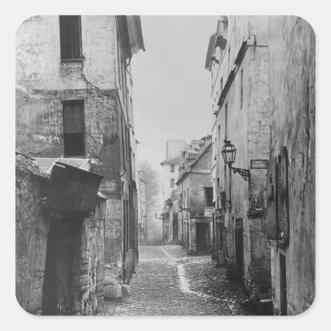 Rue Traversine Square Sticker (Front)