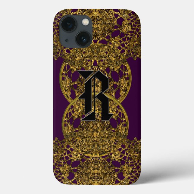Rue Vicesport Monogram Case-Mate iPhone Case (Back)