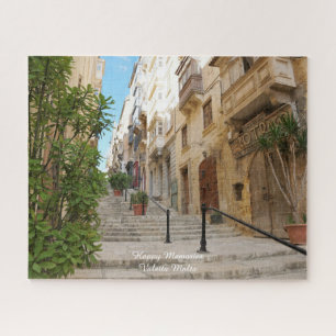 Rues de La Valette Malte. Puzzle