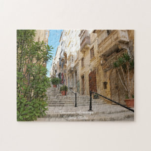 Rues de La Valette Malte. Puzzle