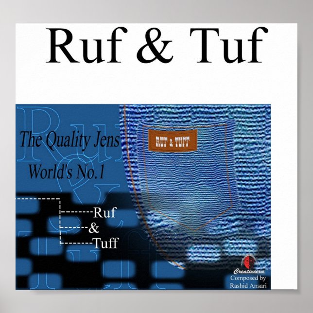 Ruf & Tuf Poster (Front)