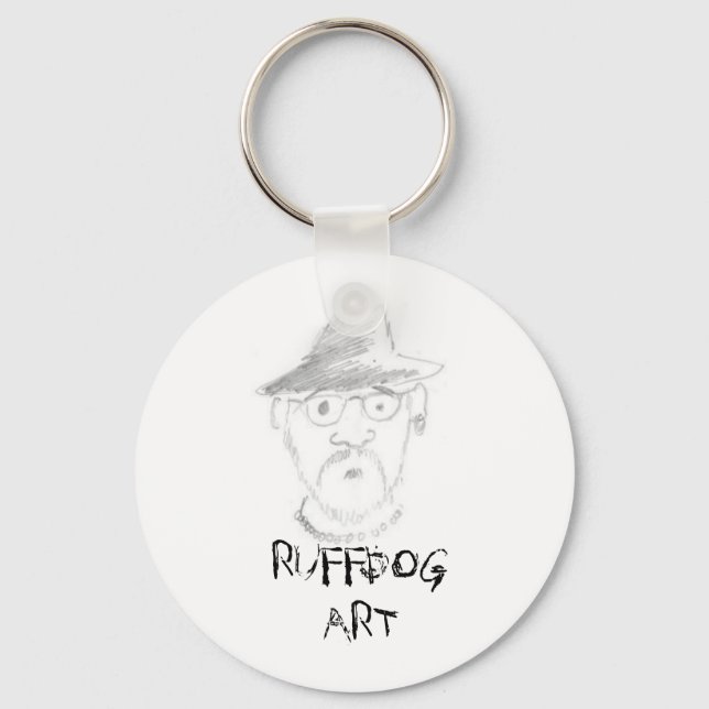 Ruffdog, RUFFDOG ART Keychain (Front)