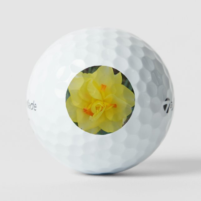 Ruffle Daffodil Golf Balls (Front)