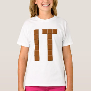 Ruffle T-shirt for girls IT CHOCOLAT