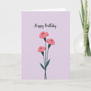 Ruffled Bloom Birthday Card