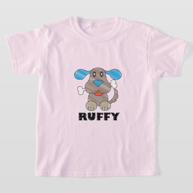 Ruffy - Kids' Basic T-Shirt (Laydown)