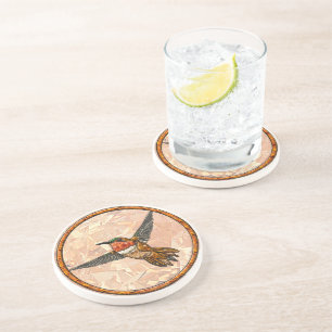 Rufous Hummingbird Coaster