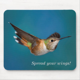 Rufous Hummingbird Mouse Pad
