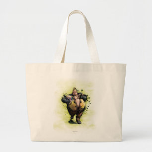 Rufus With Popcorn Large Tote Bag