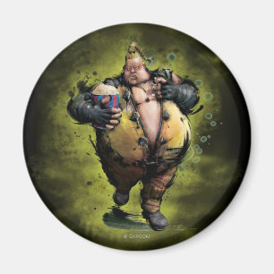 Rufus With Popcorn Magnet