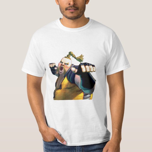 Rufus Yelling T-Shirt (Front)