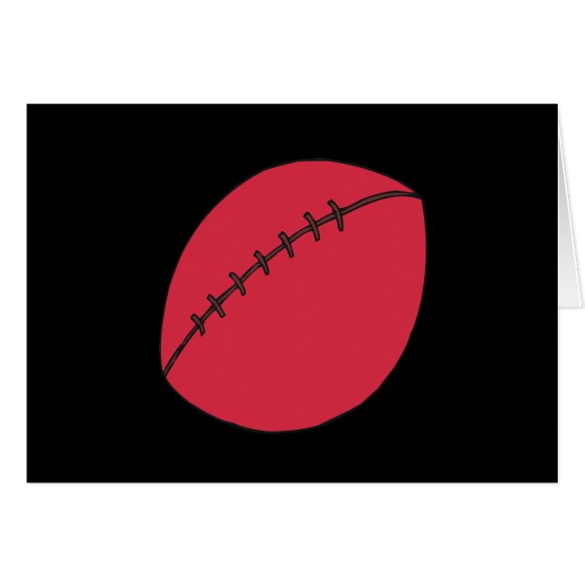 Rugby Ball (Front Horizontal)