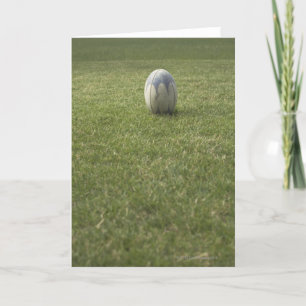 Rugby ball card