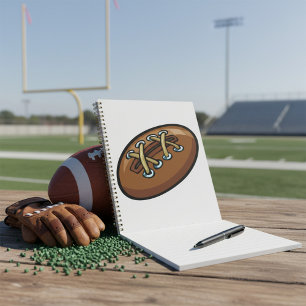 Rugby Ball Fun Sports Graphic Planner