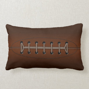 Rugby ball lumbar pillow