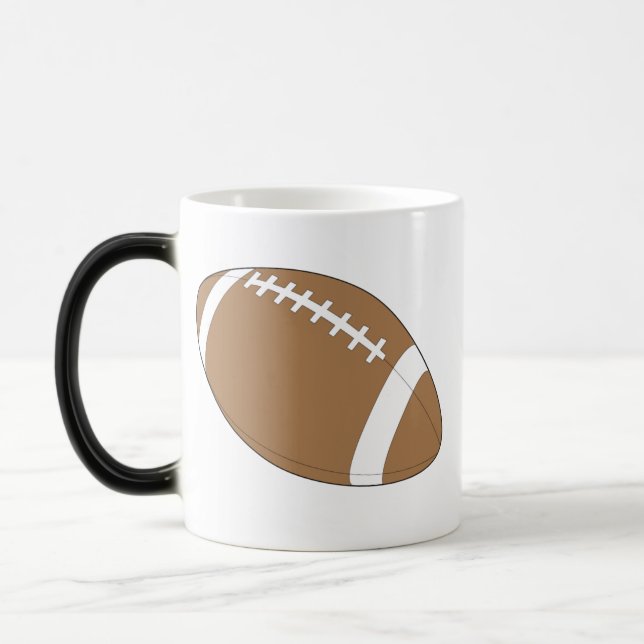 Rugby Ball Magic Mug (Left)
