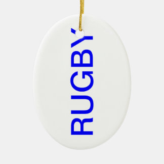 RUGBY CERAMIC ORNAMENT
