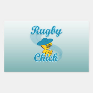 Rugby Chick #3 Sticker