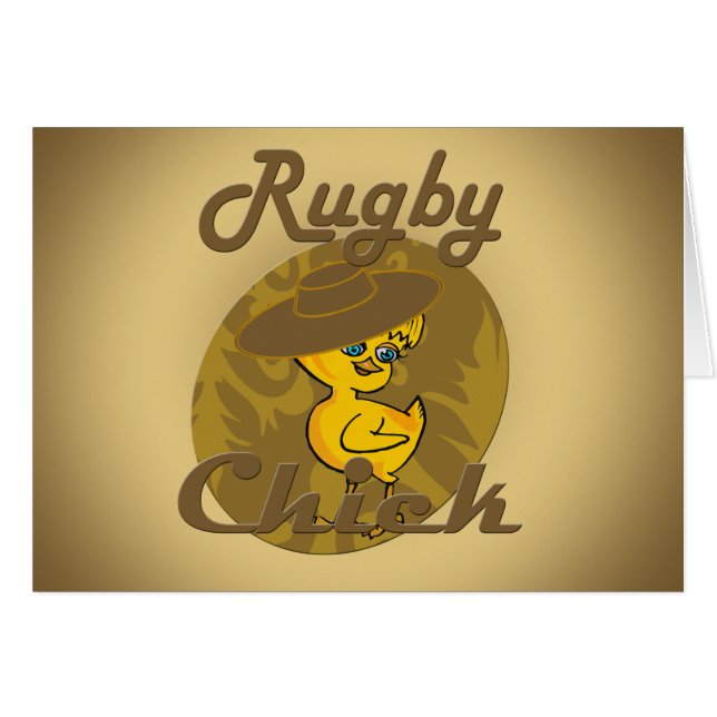 Rugby chick #6 (Front Horizontal)