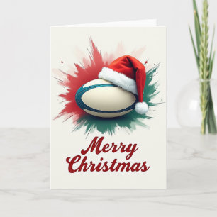 Rugby Christmas Card