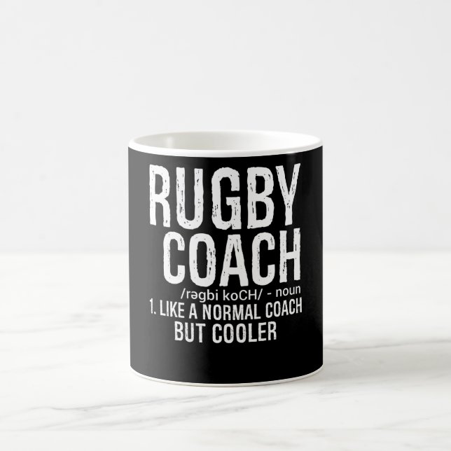 Rugby coach like normal coach but cooler coffee mug (Center)