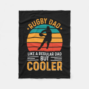 Rugby Dad Fleece Blanket