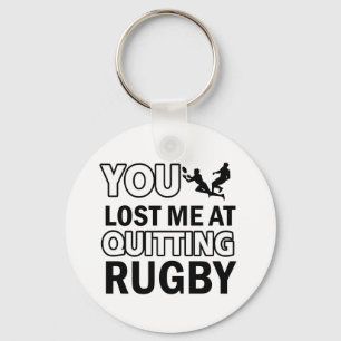 Rugby designs keychain