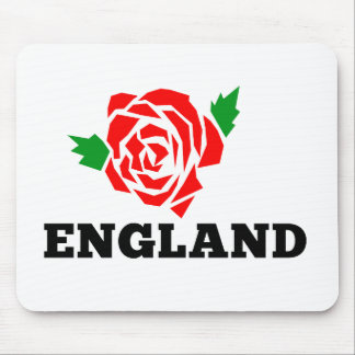 Rugby England English Rose Mouse Pad