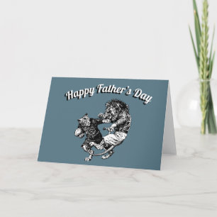 Rugby Fathers Day Card
