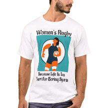Rugby féminin - T-shirt Unisex Rugby