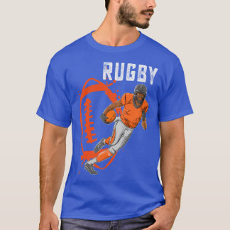 Rugby Funny Player Sport T-Shirt