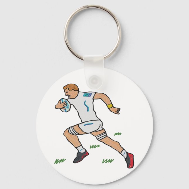 Rugby Keychain (Front)