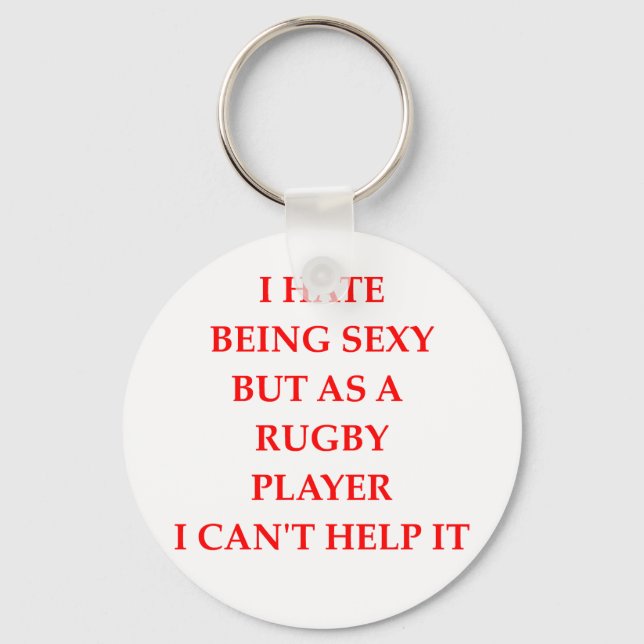 rugby keychain (Front)