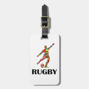 Rugby Luggage Tag