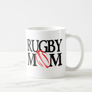 rugby mom coffee mug