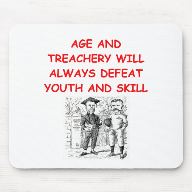 rugby mouse pad (Front)