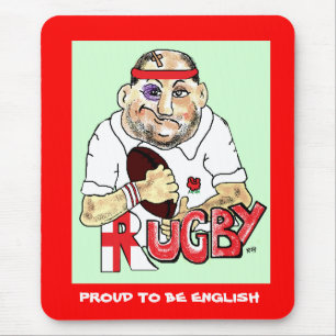 RUGBY MOUSEMAT MOUSE PAD