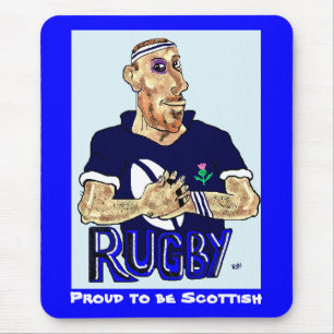rugby mousepad