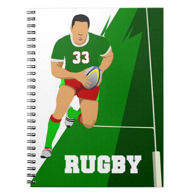 Rugby Notebooks (Front)
