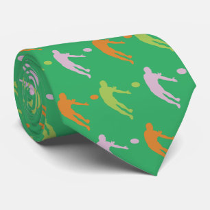 Rugby Pass Design Neck Tie