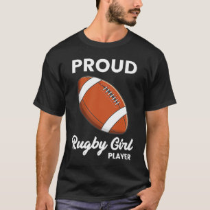 Rugby Player Typography  Coach Sports  Graphic T-Shirt